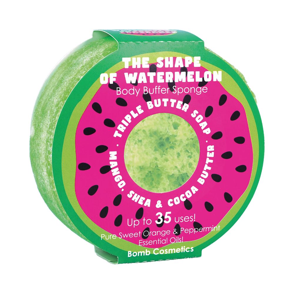 Bomb Cosmetics The Shape of Watermelon Body Buffer