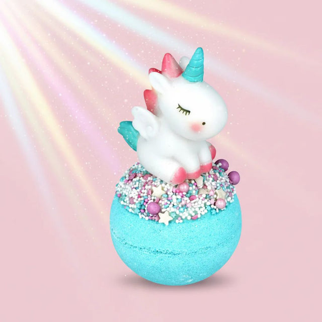 Bomb Cosmetics Unicorn Stardust Bath Blaster - Old Railway Line Garden Centre