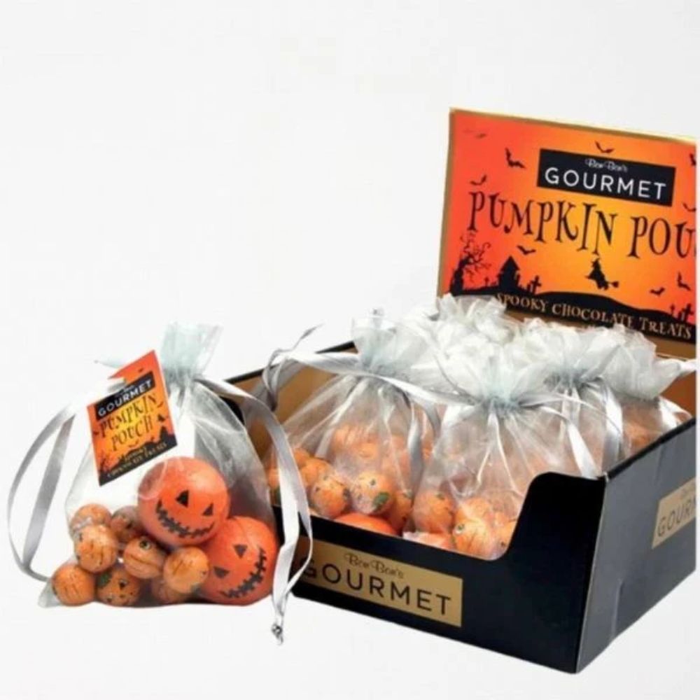 Bon Bon's 100g Gourmet Chocolate Pumpkin Pouch