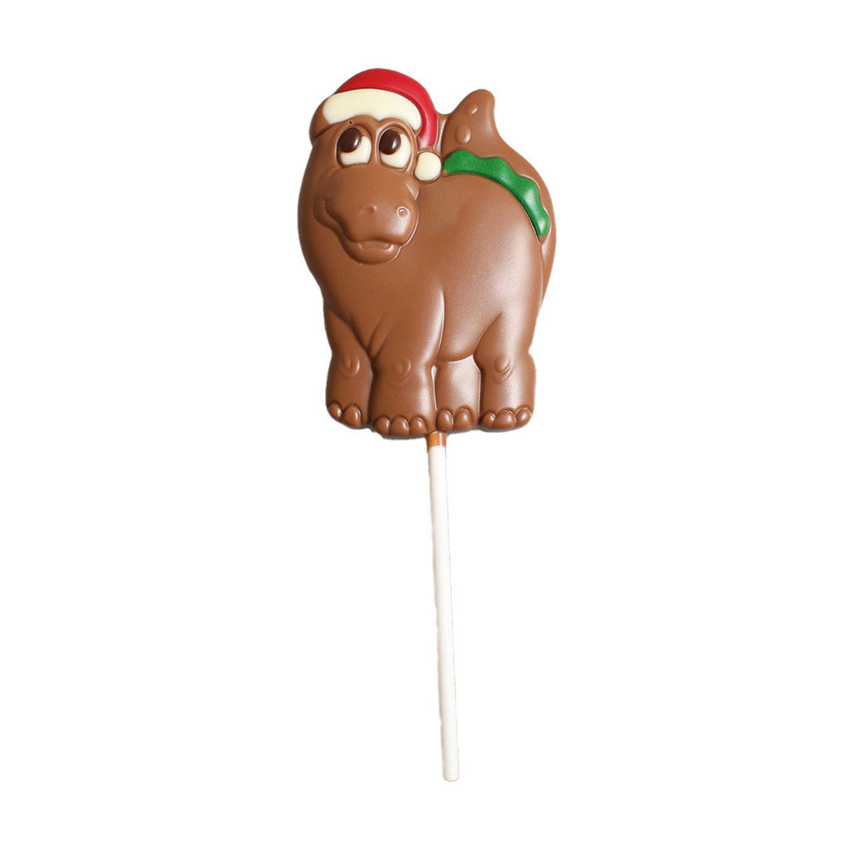 Bon Bon’s 30g Belgian Chocolate Christmas Dino Lolly