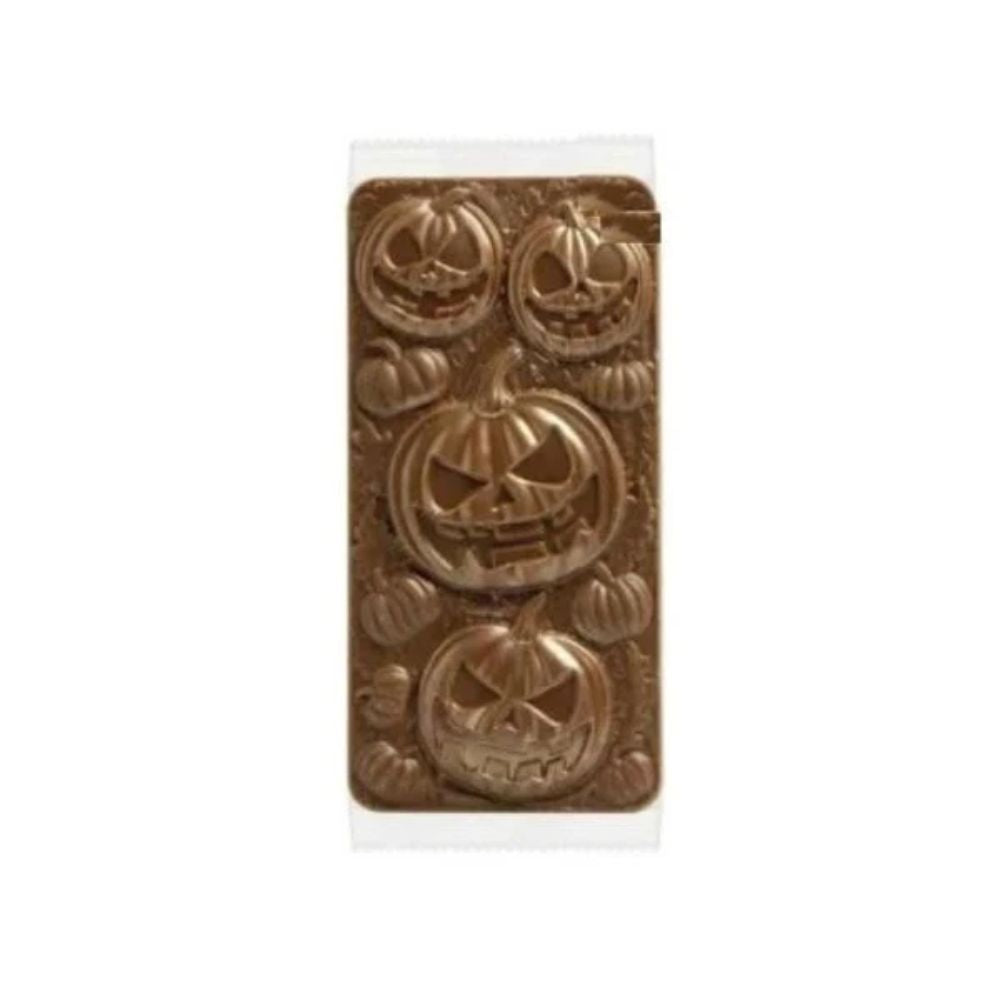 Bon Bon's 80g Spooky Pumpkin Milk Chocolate Bar