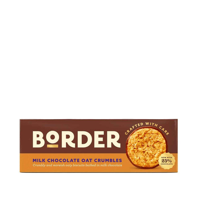 Border Biscuits 150g Chocolate Oat Crumbles - Old Railway Line Garden Centre