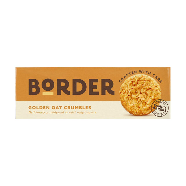 Border Biscuits 150g Golden Oat Crumbles - Old Railway Line Garden Centre