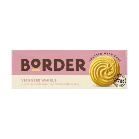 Border Biscuits 150g Light & Buttery Viennese Whirls - Old Railway Line Garden Centre