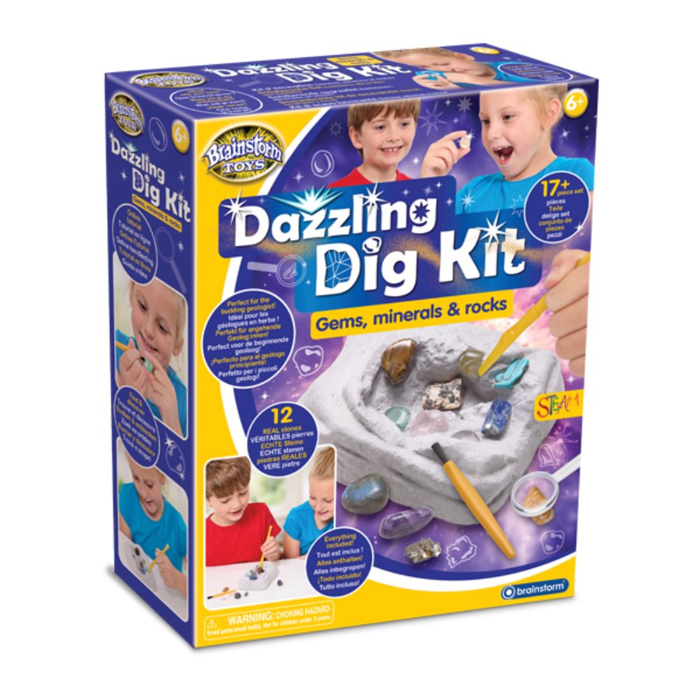 Brainstorm Dazzling Dig Kit Set