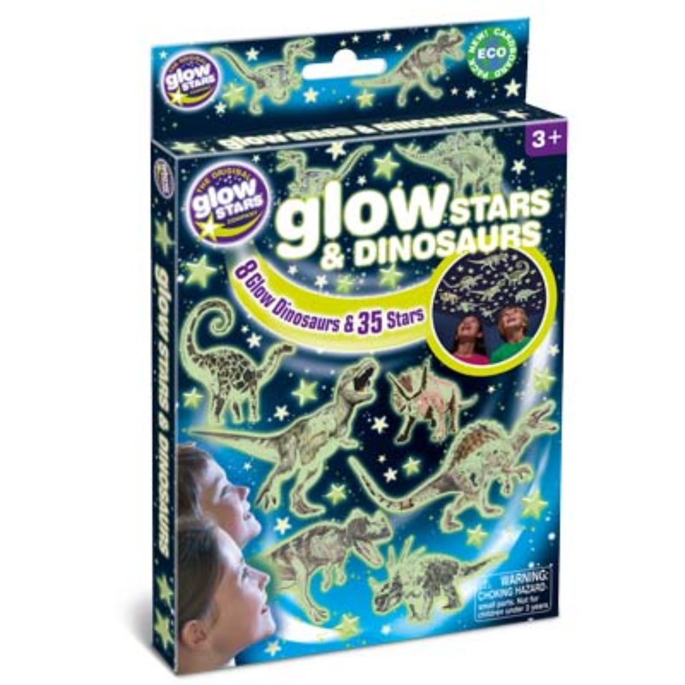 Brainstorm Glow Stars & Dinosaurs
