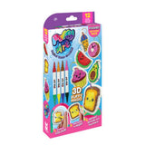 Brainstorm Toys Puffy Art Foodies Large Pack