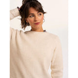 Brakeburn Alfhild Sparkle Knitted Jumper - Cream