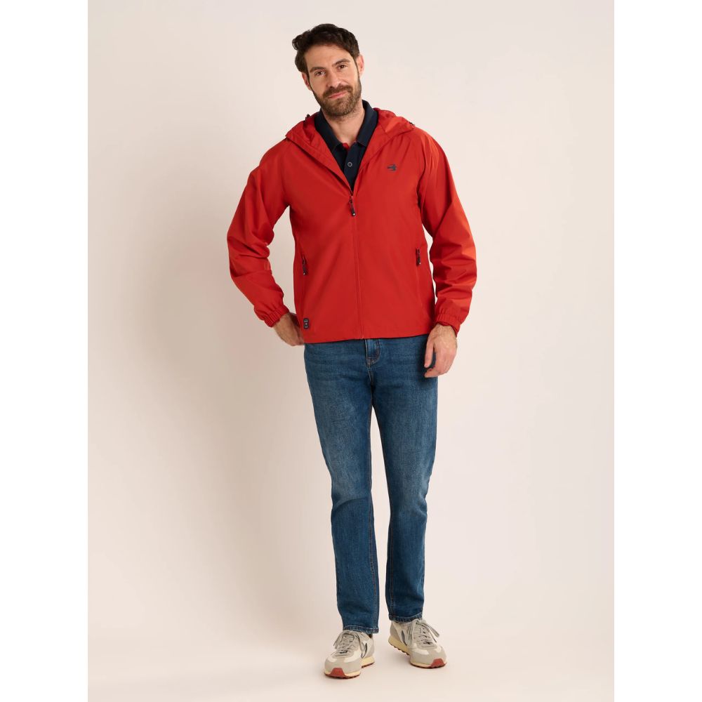 Brakeburn Balderstone Packable Men's Jacket - Rust