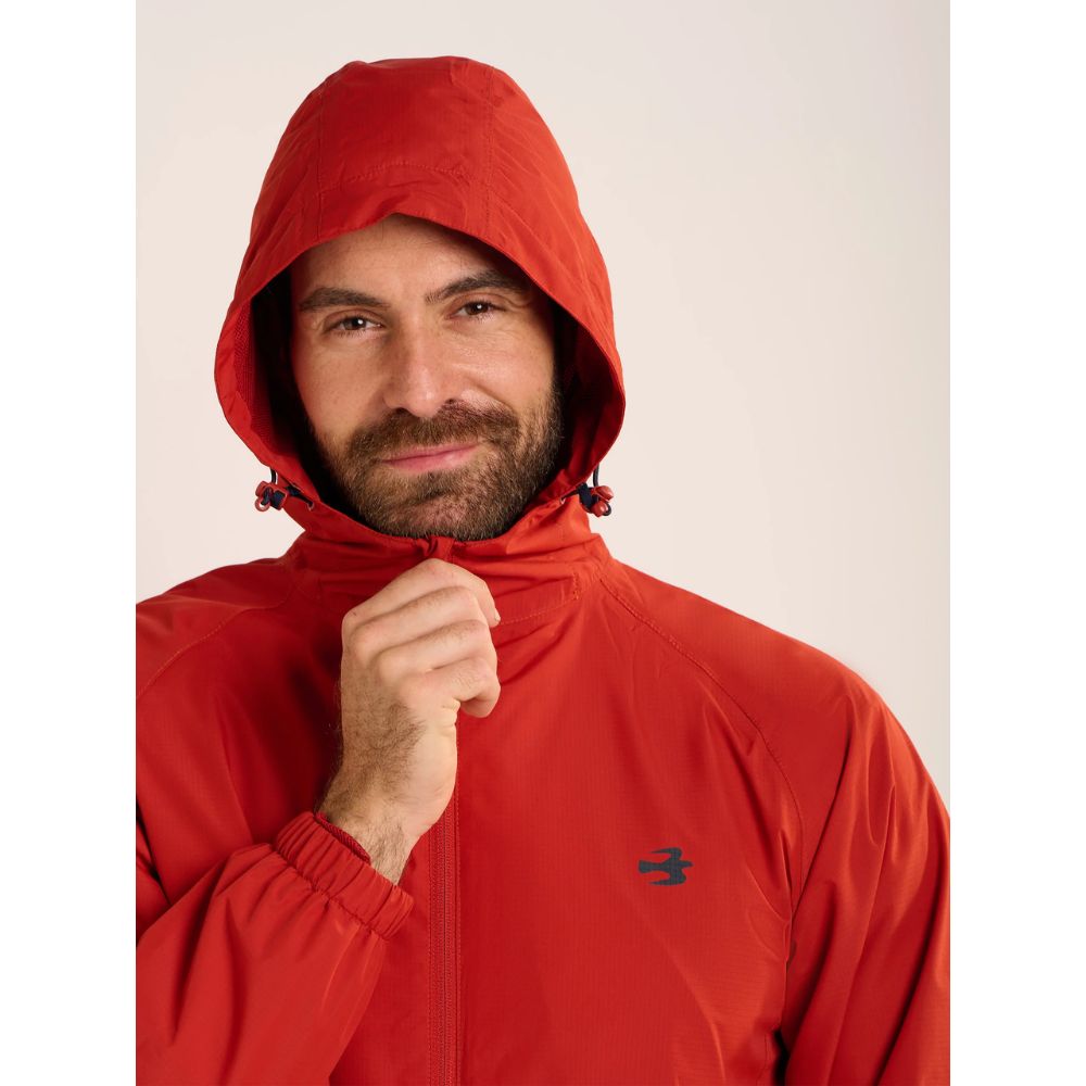 Brakeburn Balderstone Packable Men's Jacket - Rust