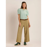 Brakeburn Bruni Stripe Blouse - Green