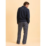 Brakeburn Chalbury Men's Checkered Pyjama Bottom - Blue