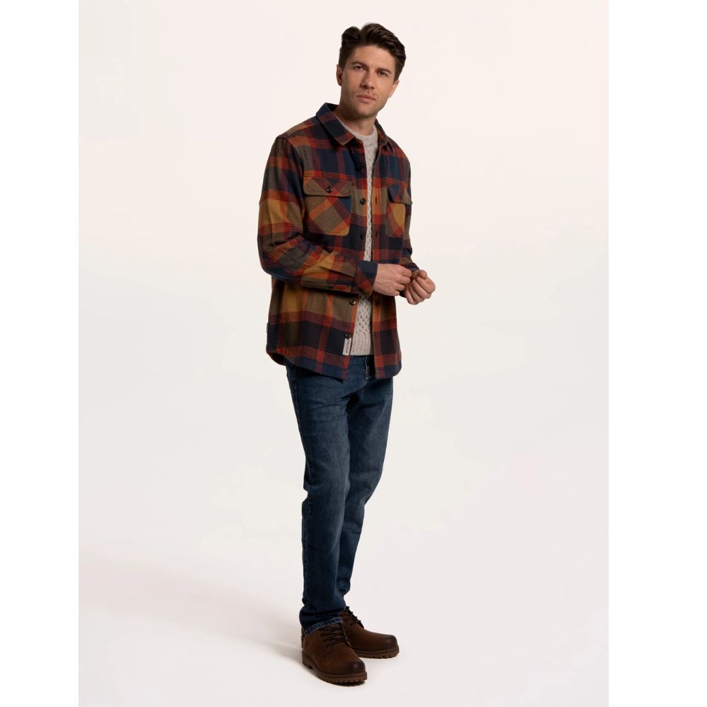 Brakeburn Checkford Check Men's Shirt - Multi