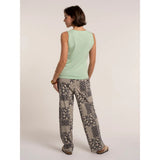Brakeburn Collina Jersey Vest Top - Green