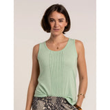 Brakeburn Collina Jersey Vest Top - Green - Old Railway Line Garden Centre