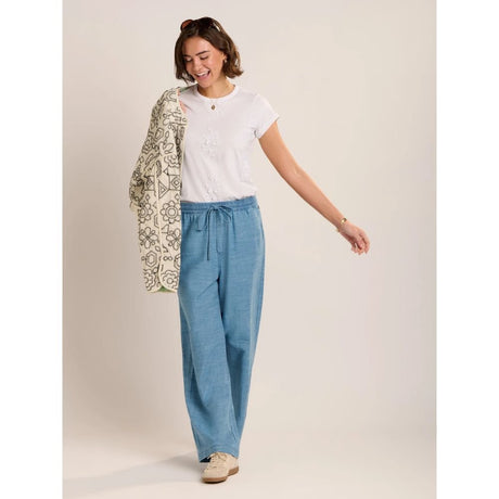 Brakeburn Copacabana Trouser - Blue - Old Railway Line Garden Centre
