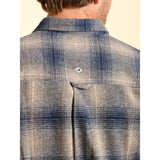 Brakeburn Farnworth Check Men's Shirt - Beige