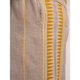 Brakeburn Fernanda Cropped Wide Leg Beach Pants - Multi-Coloured