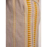 Brakeburn Fernanda Cropped Wide Leg Beach Pants - Multi-Coloured - Old Railway Line Garden Centre