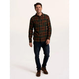 Brakeburn Finsbury Check Button Up Shirt - Green
