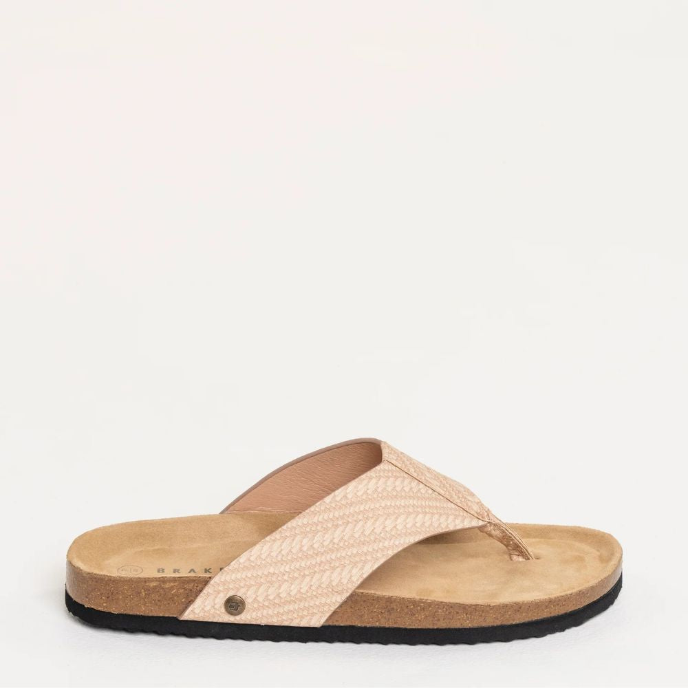 Brakeburn Fleet Women's Flip Flop - Cream