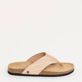 Brakeburn Fleet Women's Flip Flop - Cream