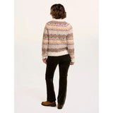 Brakeburn Gertrud Intarsia Knitted Cardigan - Multi-Coloured