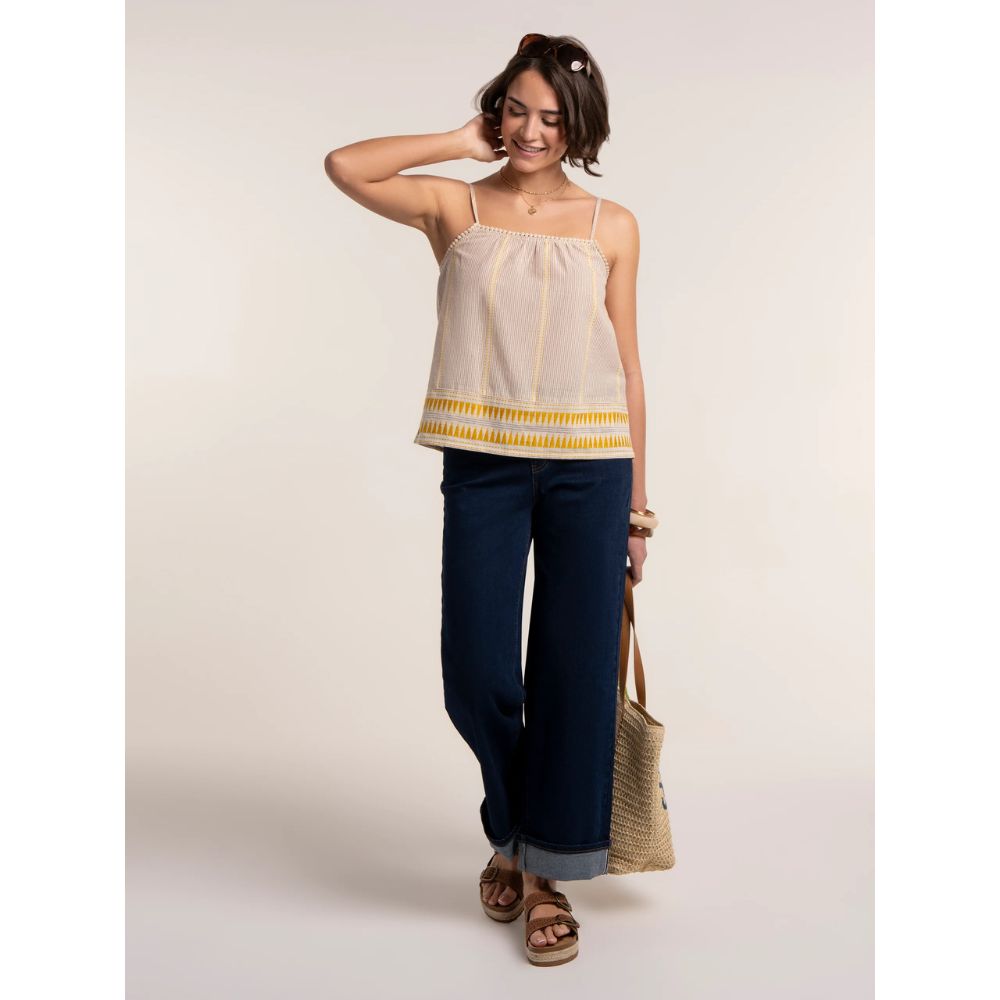 Brakeburn Haeun Vest - Cream