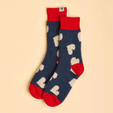 Brakeburn One Size Heart Socks - Navy