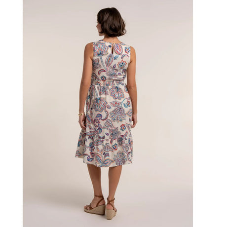 Brakeburn Ioanna Paisley Midi Dress - Multi-Coloured