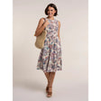 Brakeburn Ioanna Paisley Midi Dress - Multi-Coloured - Old Railway Line Garden Centre