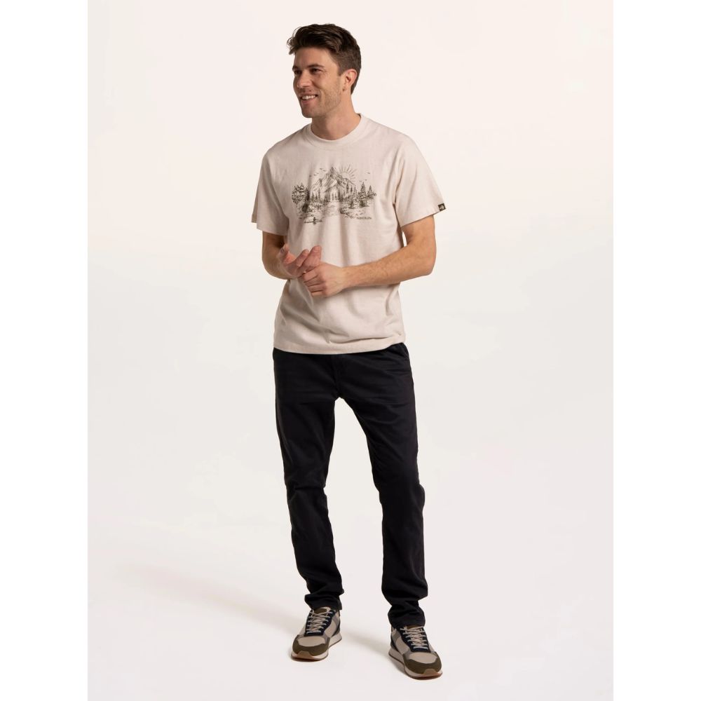 Brakeburn Kensal Mountain Kayak T-Shirt - Oat