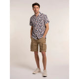 Brakeburn Mallaig Floral Printed Shirt - Blue