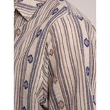 Brakeburn Mayland Linen Blend Resort Shirt - Multi-Coloured