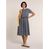 Brakeburn Perla Check Dress - Blue