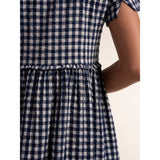 Brakeburn Perla Check Dress - Blue