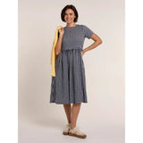 Brakeburn Perla Check Dress - Blue - Old Railway Line Garden Centre