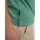 Brakeburn Sandown Micro Stripe Polo Shirt - Green