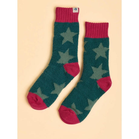 Brakeburn One Size Stars Socks - Teal