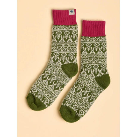 Brakeburn One Size Warmers Socks - Green