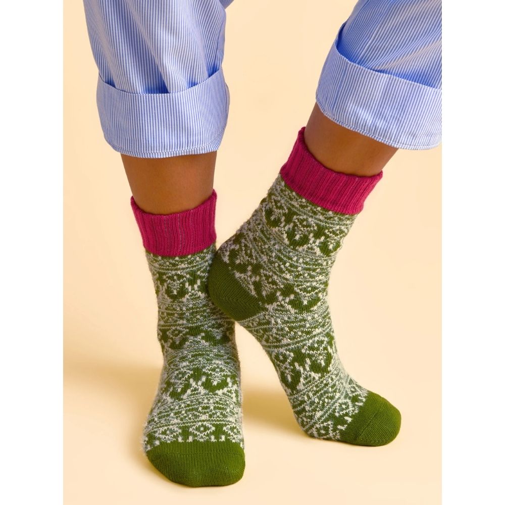 Brakeburn One Size Warmers Socks - Green