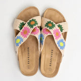 Brakeburn Winfrith Crochet Sandals - Multi-Coloured