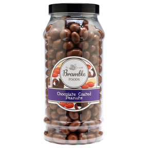 Bramble 665g Chocolate Coated Peanuts Gift Jar - Old Railway Line Garden Centre