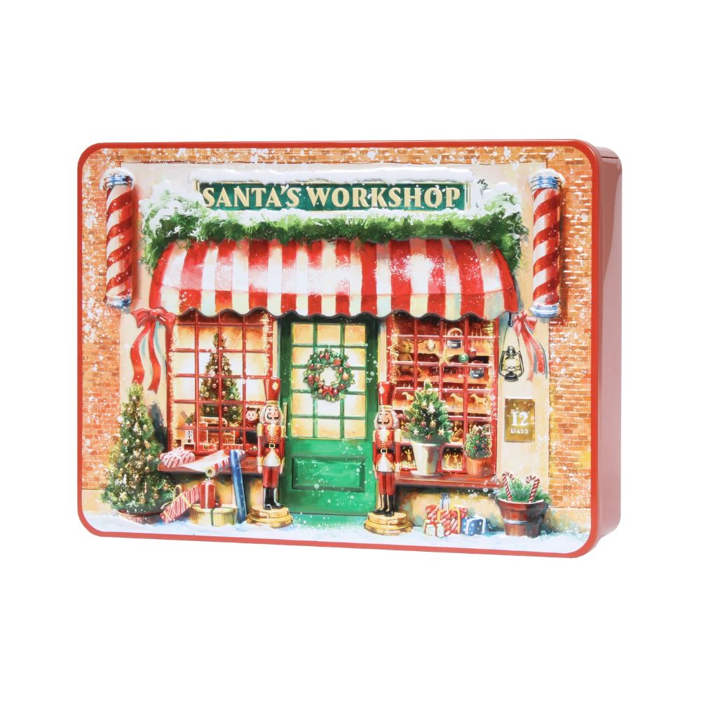 Bramble Foods 300g Nutcracker Shop Assorted Biscuits Tin