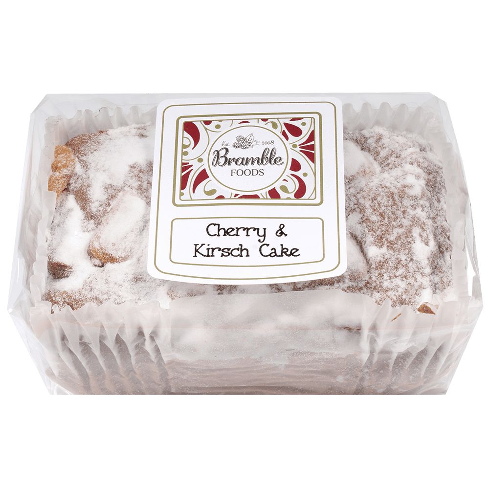 Bramble Foods Cherry & Kirsch Loaf Cakex