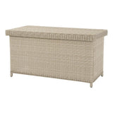 Bramblecrest Chedworth 160cm Standard Cushion Box with Liner - Sandstone - Old Railway Line Garden Centre