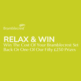 Bramblecrest Chedworth Sandstone Rattan 8 Seat Elliptical Dining Set
