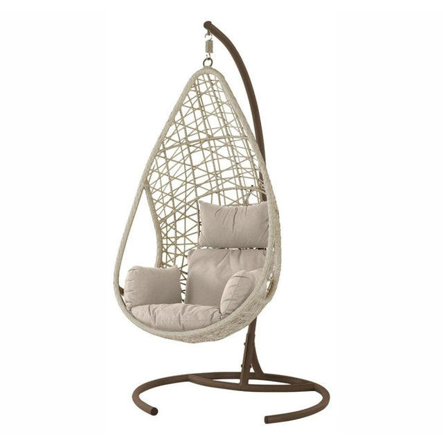 Bramblecrest Tetbury Single Cocoon Egg Chair - Nutmeg - Old Railway Line Garden Centre