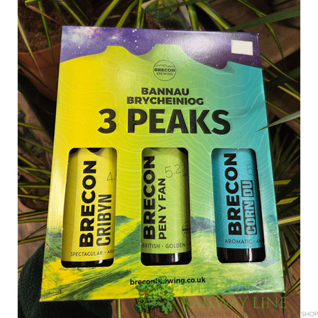 Brecon Brewing 500ml Three Peaks Beers Gift Box (Pack of 3) - Old Railway Line Garden Centre
