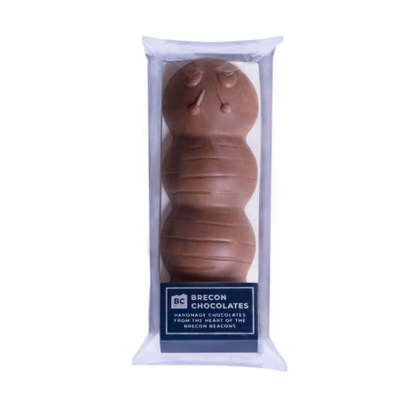 Brecon Chocolates Solid Milk Chocolate Bookworm - Old Railway Line Garden Centre